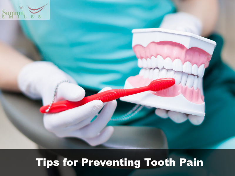 8 tips for tooth pain prevention Summit Smiles