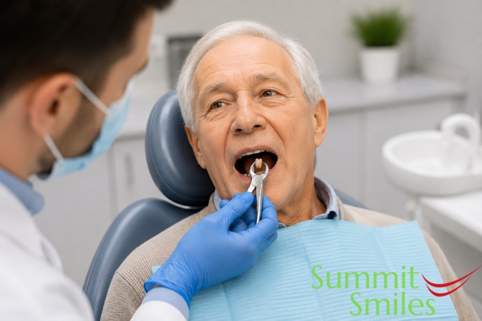 Medicare and tooth extraction for seniors - Summit Smiles La Habra