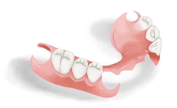 Price of complete and partial dentures